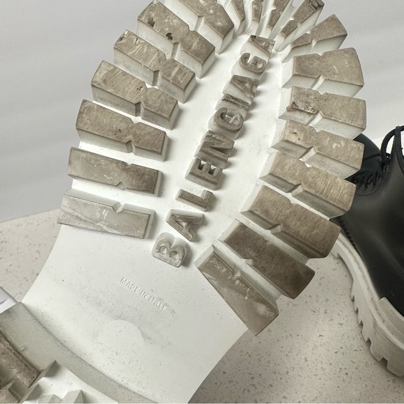 Balenciaga Strike Combat Boot Contrast 36.5 - Picture 7 of 9